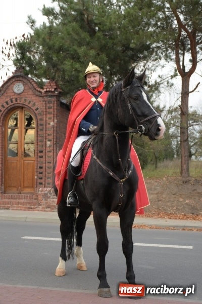 Zdjęcie w galerii na portalu naszraciborz.pl: Chorągiew Zaciężna Armati i święty Marcin w Bieńkowicach  wiadomości z regionu