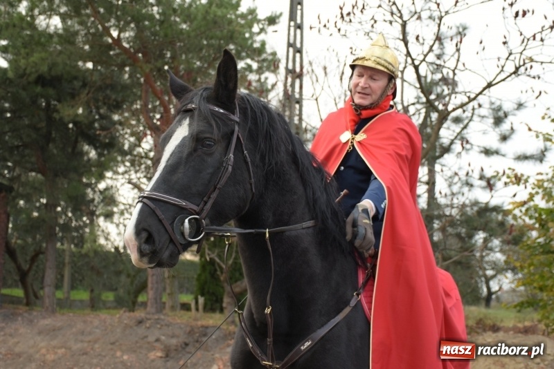 Zdjęcie w galerii na portalu naszraciborz.pl: Chorągiew Zaciężna Armati i święty Marcin w Bieńkowicach  wiadomości z regionu