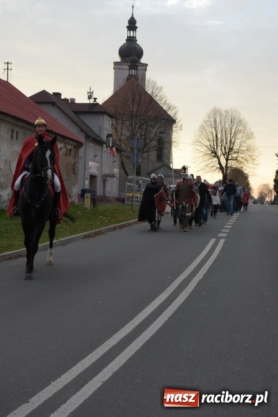 Zdjęcie w galerii na portalu naszraciborz.pl: Chorągiew Zaciężna Armati i święty Marcin w Bieńkowicach  wiadomości z regionu