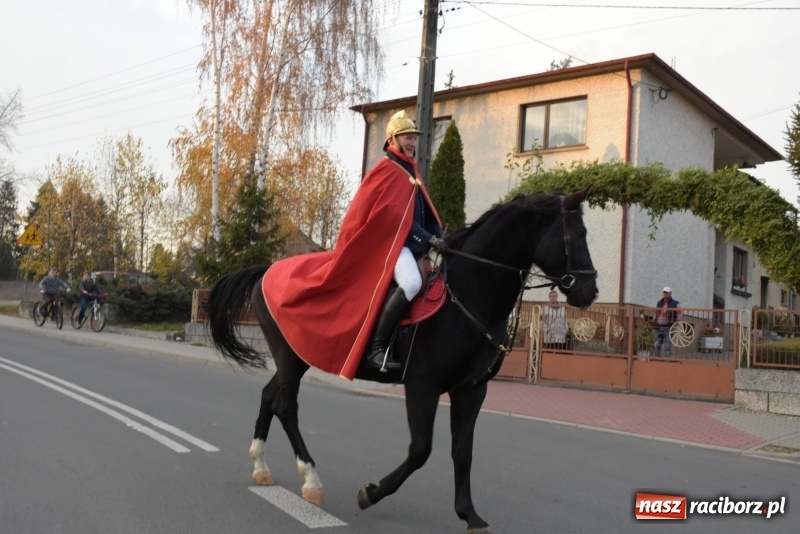 Zdjęcie w galerii na portalu naszraciborz.pl: Chorągiew Zaciężna Armati i święty Marcin w Bieńkowicach  wiadomości z regionu