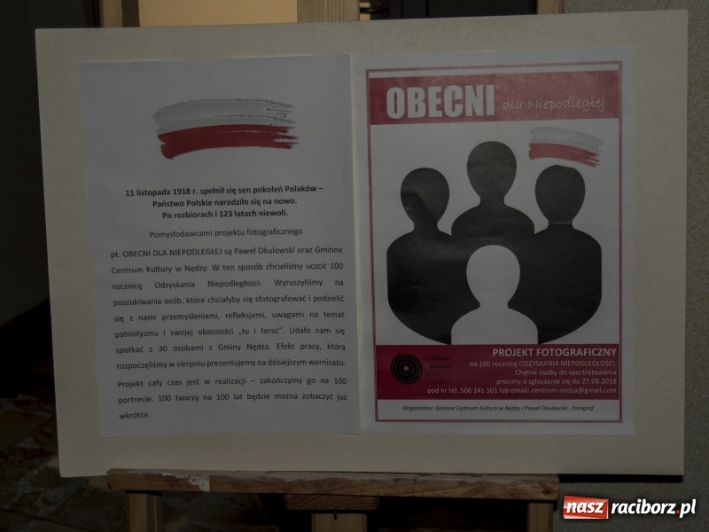 Zdjęcie w galerii na portalu naszraciborz.pl: W Nędzy 11 listopada uczcili sztuką!  wiadomości z regionu