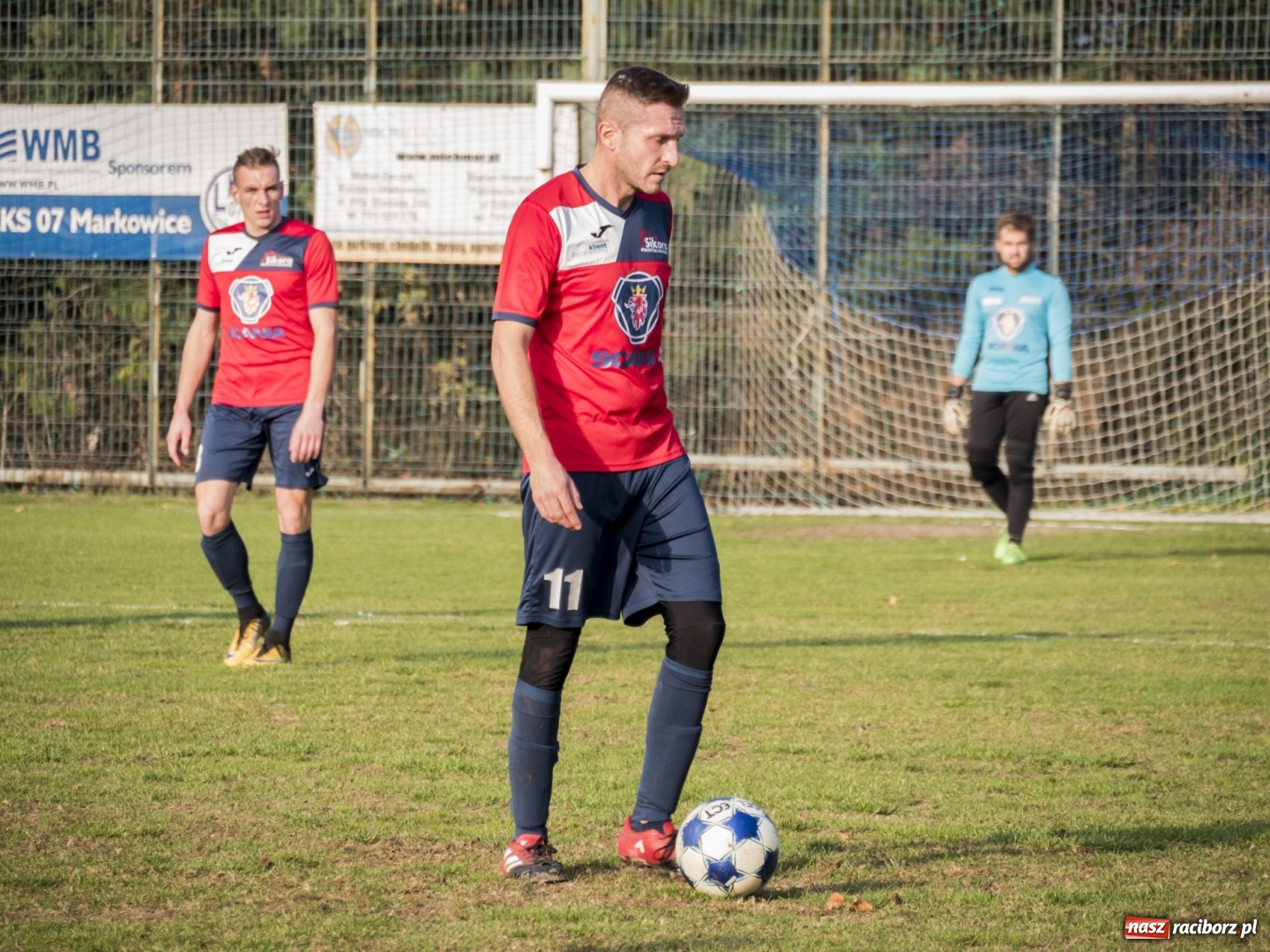 Zdjęcie w galerii na portalu naszraciborz.pl: Markowice kontra Bełsznica. Wszystko rozegrało się w drugiej połowie wiadomości z regionu
