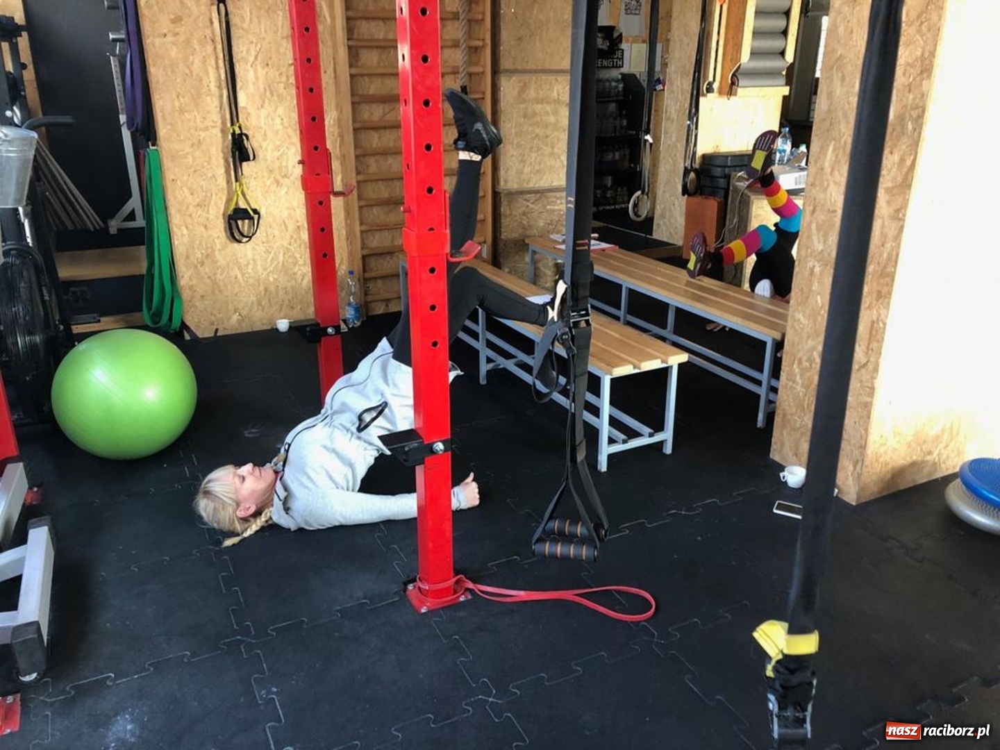 Zdjęcie w galerii na portalu naszraciborz.pl: Dorian Łomża szkolił trenerów raciborskiego ZSOMS wiadomości z regionu