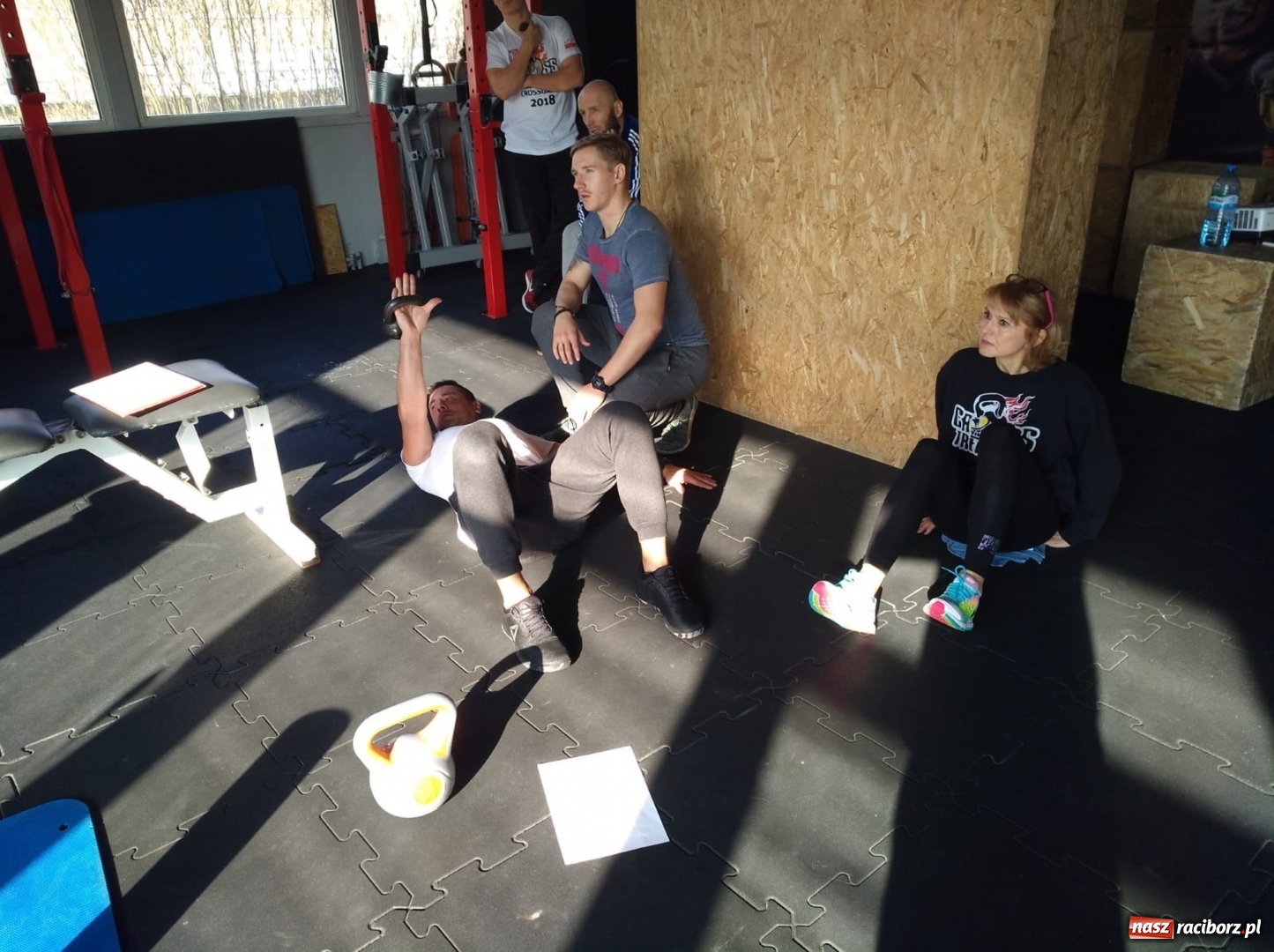 Zdjęcie w galerii na portalu naszraciborz.pl: Dorian Łomża szkolił trenerów raciborskiego ZSOMS wiadomości z regionu