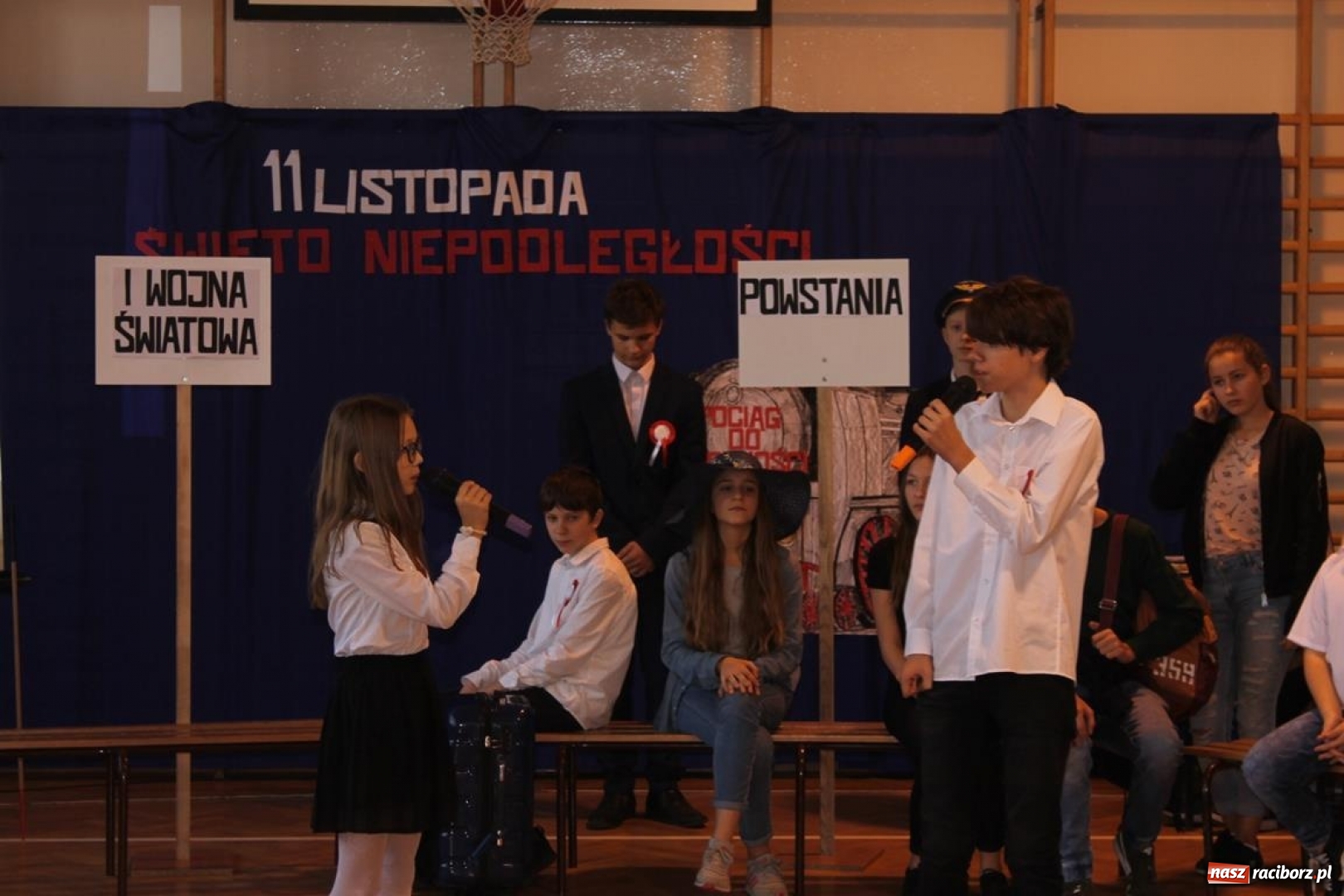 Zdjęcie w galerii na portalu naszraciborz.pl: Święto Niepodległości i dzień świętego Marcina w ZSP 3 na Płoni wiadomości z regionu