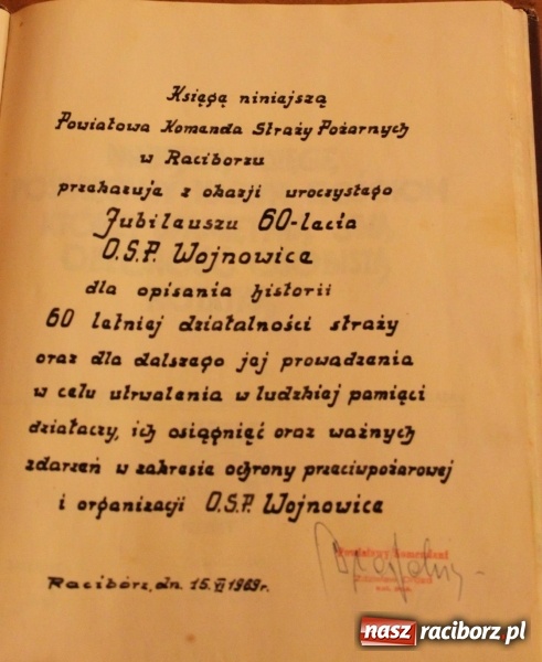 Zdjęcie w galerii na portalu naszraciborz.pl: II zjazd gminny strażaków weteranów tym razem w Wojnowicach wiadomości z regionu