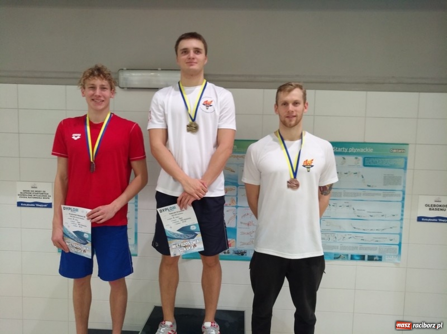 Zdjęcie w galerii na portalu naszraciborz.pl: Pływanie. 75 medali pływaków na Mistrzostwach Śląska wiadomości z regionu