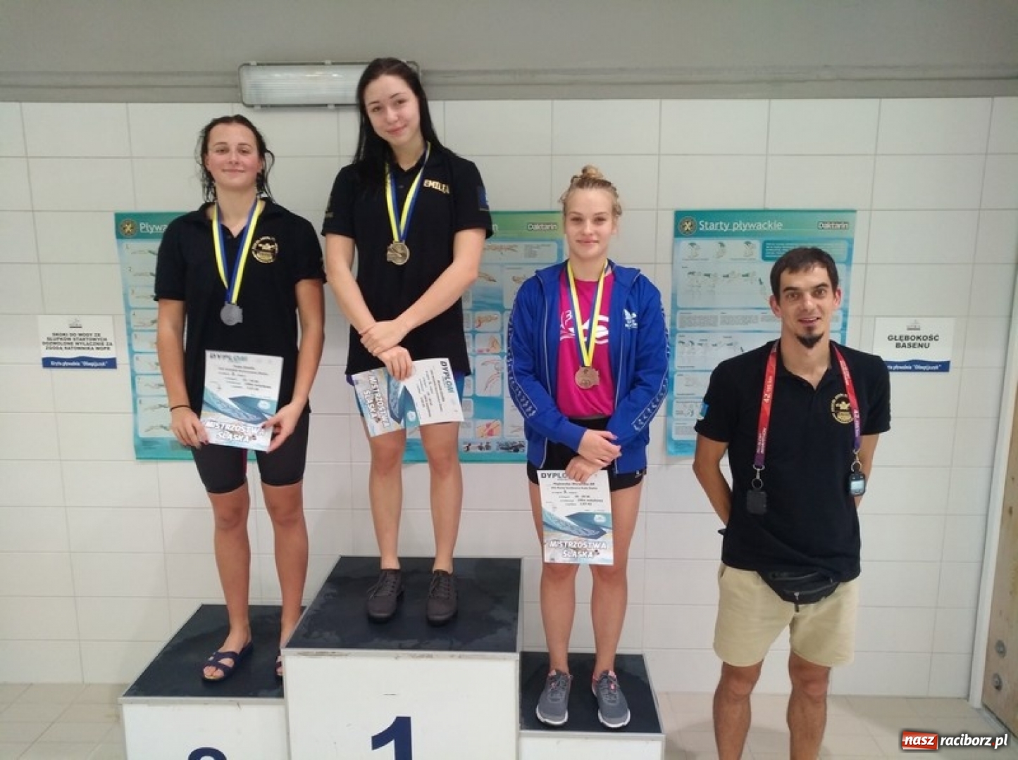 Zdjęcie w galerii na portalu naszraciborz.pl: Pływanie. 75 medali pływaków na Mistrzostwach Śląska wiadomości z regionu