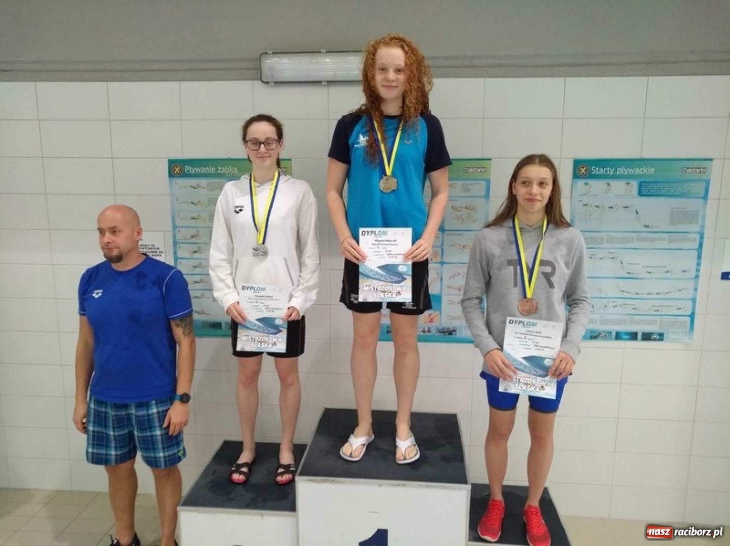 Zdjęcie w galerii na portalu naszraciborz.pl: Pływanie. 75 medali pływaków na Mistrzostwach Śląska wiadomości z regionu