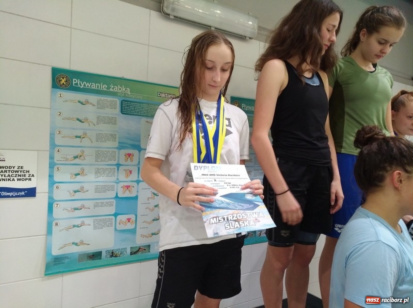 Zdjęcie w galerii na portalu naszraciborz.pl: Pływanie. 75 medali pływaków na Mistrzostwach Śląska wiadomości z regionu