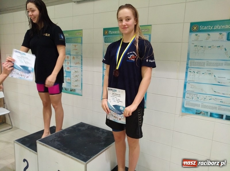 Zdjęcie w galerii na portalu naszraciborz.pl: Pływanie. 75 medali pływaków na Mistrzostwach Śląska wiadomości z regionu
