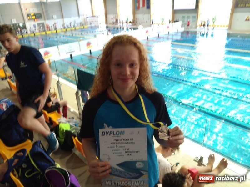 Zdjęcie w galerii na portalu naszraciborz.pl: Pływanie. 75 medali pływaków na Mistrzostwach Śląska wiadomości z regionu