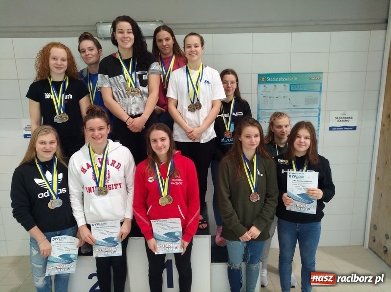 Zdjęcie w galerii na portalu naszraciborz.pl: Pływanie. 75 medali pływaków na Mistrzostwach Śląska wiadomości z regionu