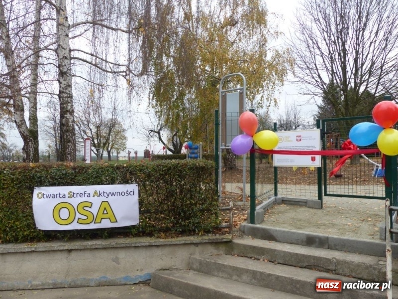 Zdjęcie w galerii na portalu naszraciborz.pl: W Pietraszynie powstała Otwarta Strefa Aktywności wiadomości z regionu