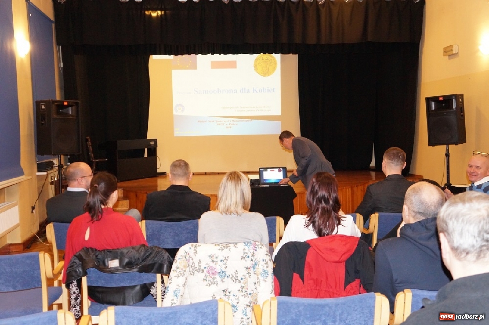 Zdjęcie w galerii na portalu naszraciborz.pl: Seminarium z samoobrony w RCK wiadomości z regionu