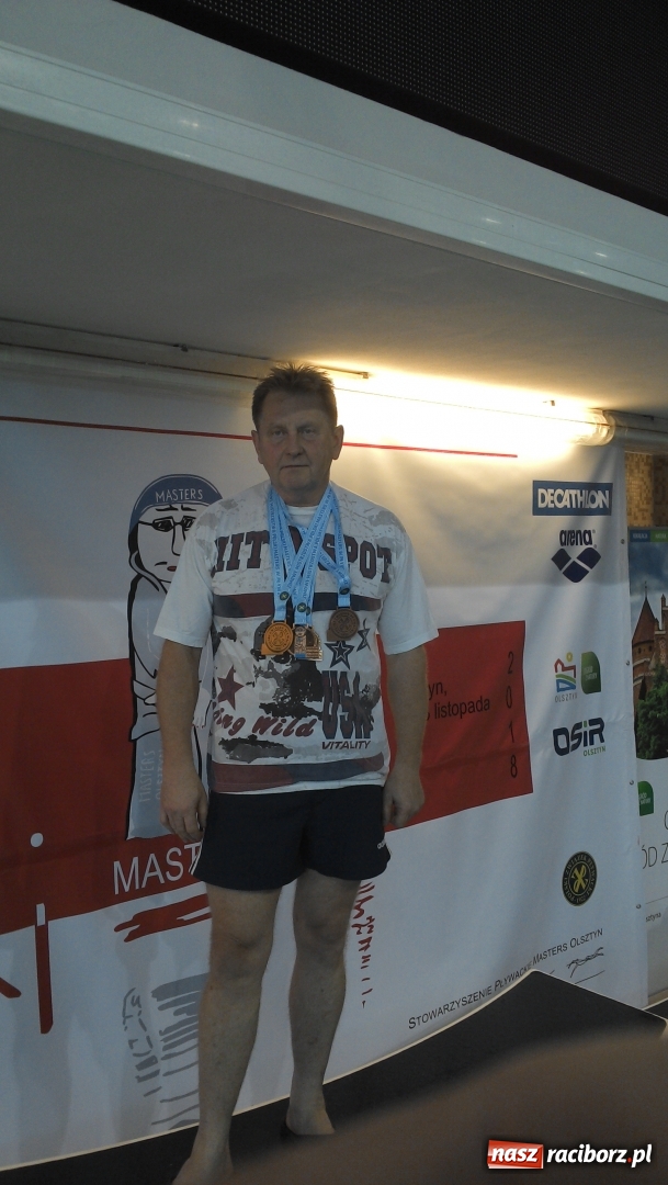 Zdjęcie w galerii na portalu naszraciborz.pl: Adolf Piechula z kolejnymi medalami wiadomości z regionu