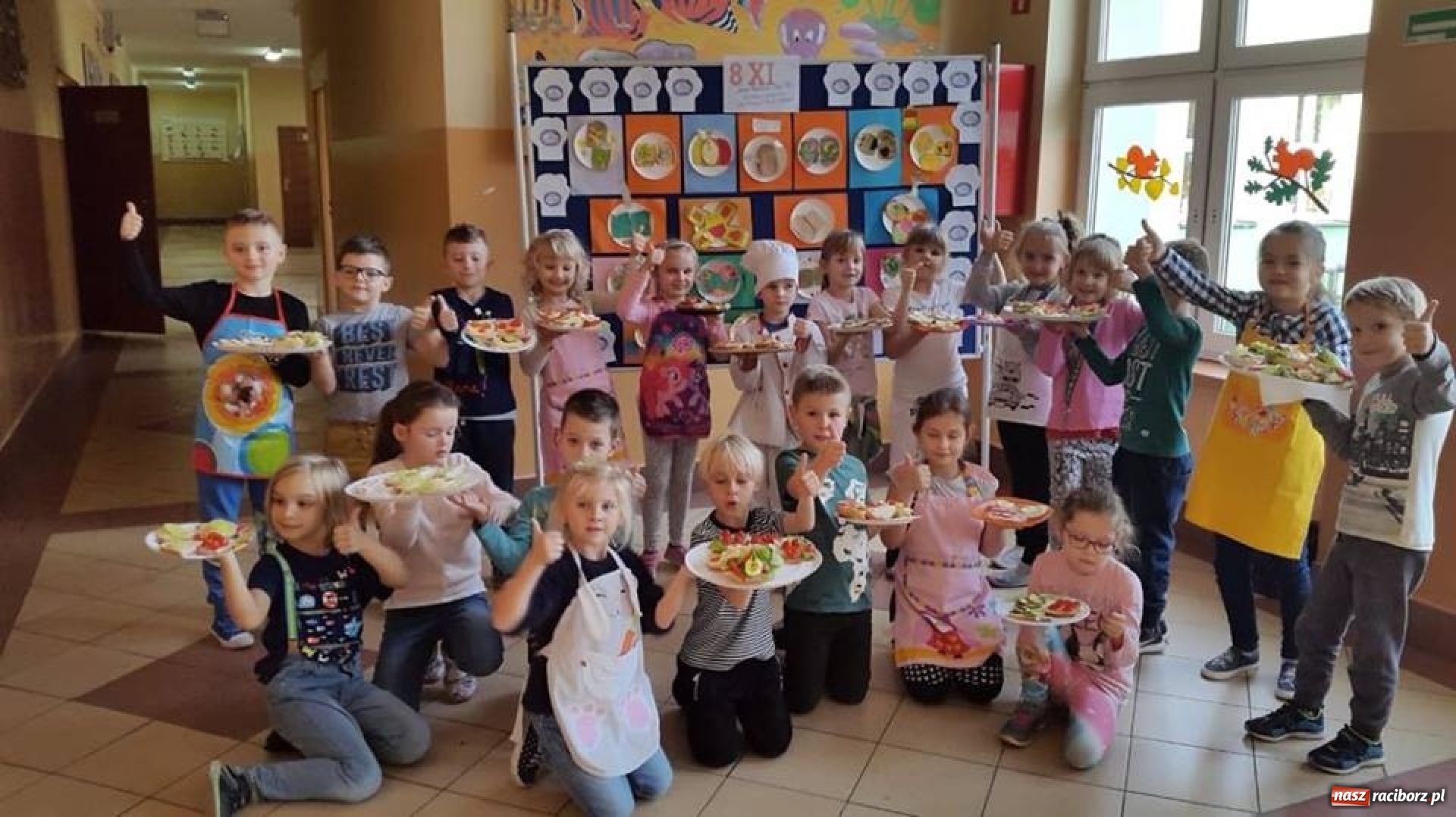 Zdjęcie w galerii na portalu naszraciborz.pl: Dzień zdrowego śniadania w SP 13 wiadomości z regionu