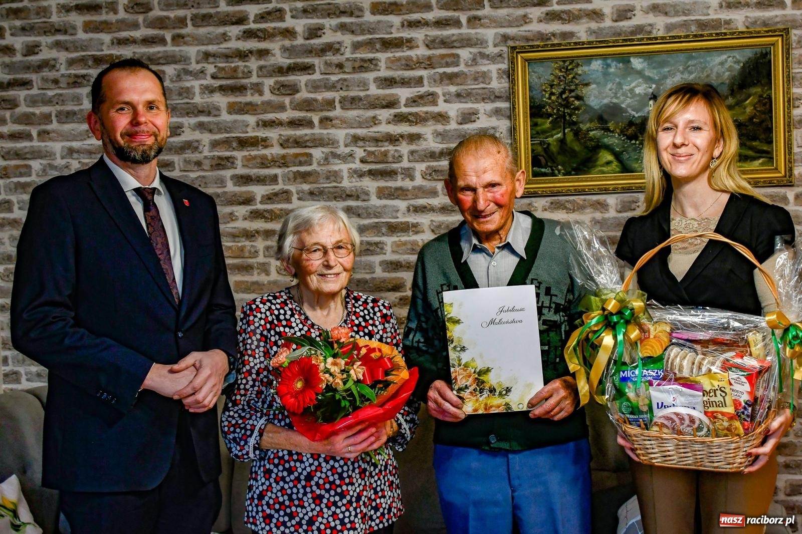 Zdjęcie w galerii na portalu naszraciborz.pl: Żelazne gody w Wojnowicach wiadomości z regionu