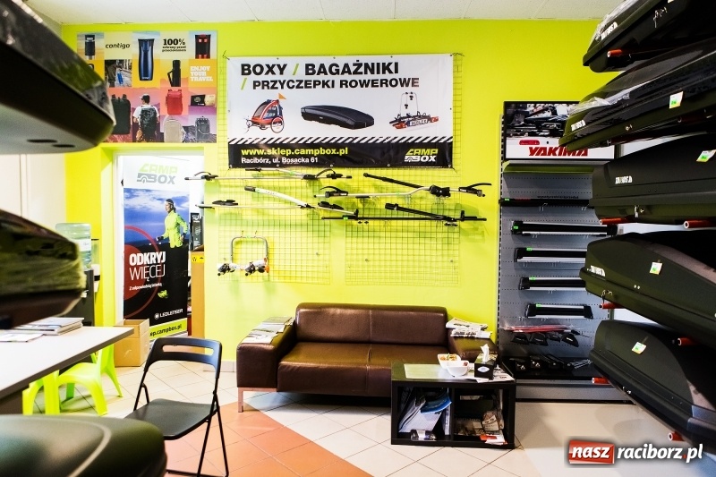 Zdjęcie w galerii na portalu naszraciborz.pl: CampBox zaprasza do nowego punktu przy ulicy Bosackiej 61 wiadomości z regionu