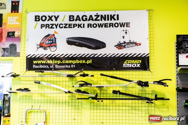Zdjęcie w galerii na portalu naszraciborz.pl: CampBox zaprasza do nowego punktu przy ulicy Bosackiej 61 wiadomości z regionu