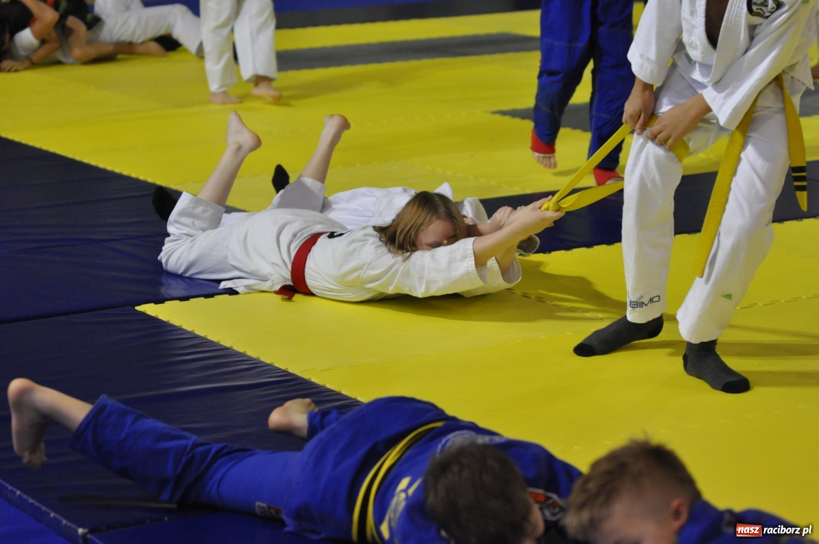 Zdjęcie w galerii na portalu naszraciborz.pl: Ogólnopolska liga dzieci i młodzieży w ju-jitsu na matach w Kuźni Raciborskiej wiadomości z regionu