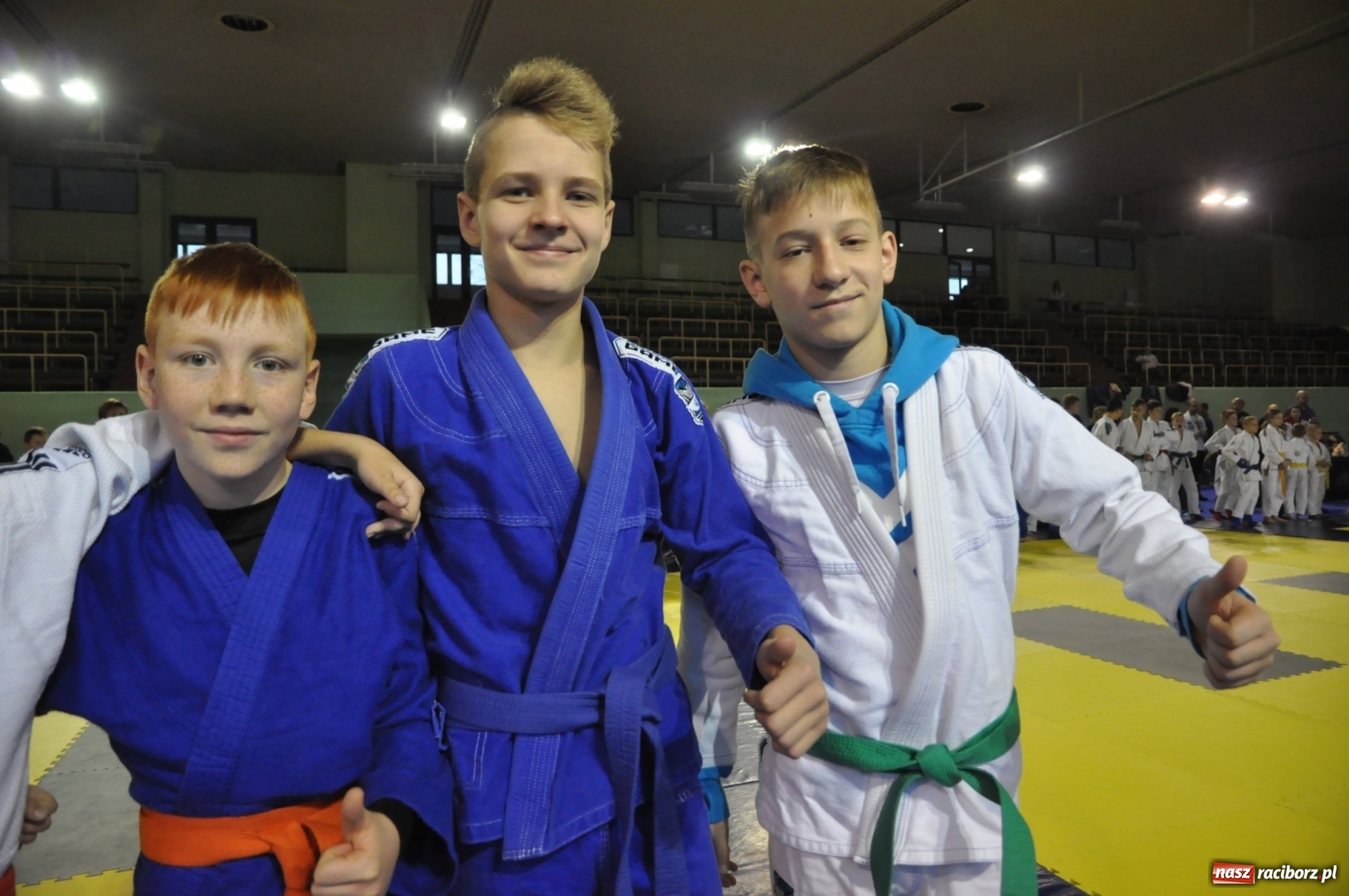 Zdjęcie w galerii na portalu naszraciborz.pl: Ogólnopolska liga dzieci i młodzieży w ju-jitsu na matach w Kuźni Raciborskiej wiadomości z regionu