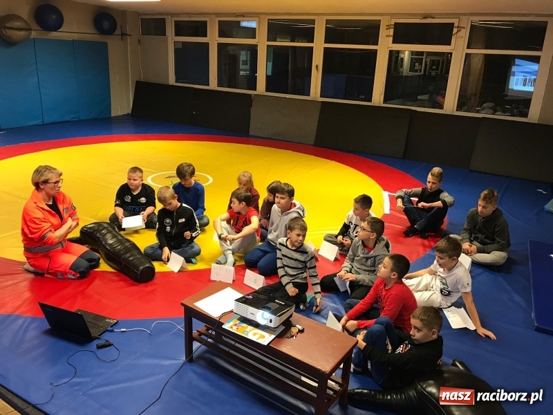 Zdjęcie w galerii na portalu naszraciborz.pl: Zajęcia profilaktyczne w Klubie Łamator  wiadomości z regionu