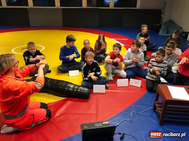 Zdjęcie w galerii na portalu naszraciborz.pl: Zajęcia profilaktyczne w Klubie Łamator  wiadomości z regionu