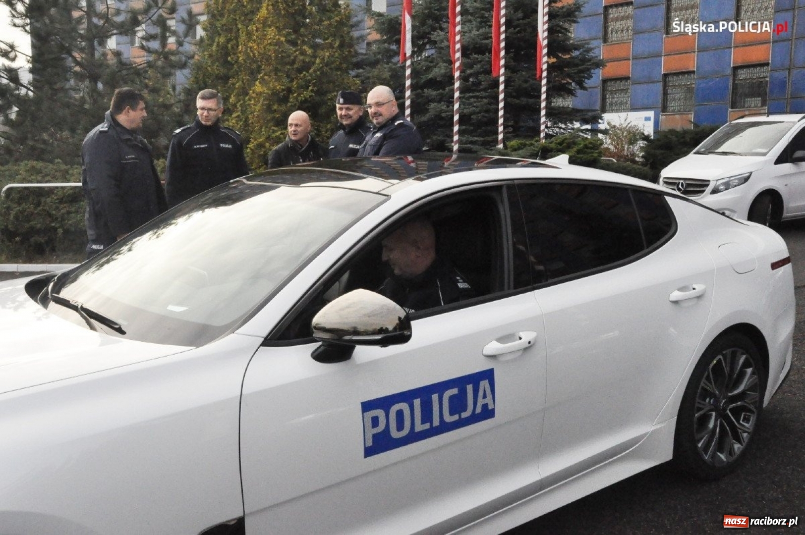 Zdjęcie w galerii na portalu naszraciborz.pl: COP24. Nowe wozy śląskiej policji i spore utrudnienia w aglomeracji wiadomości z regionu