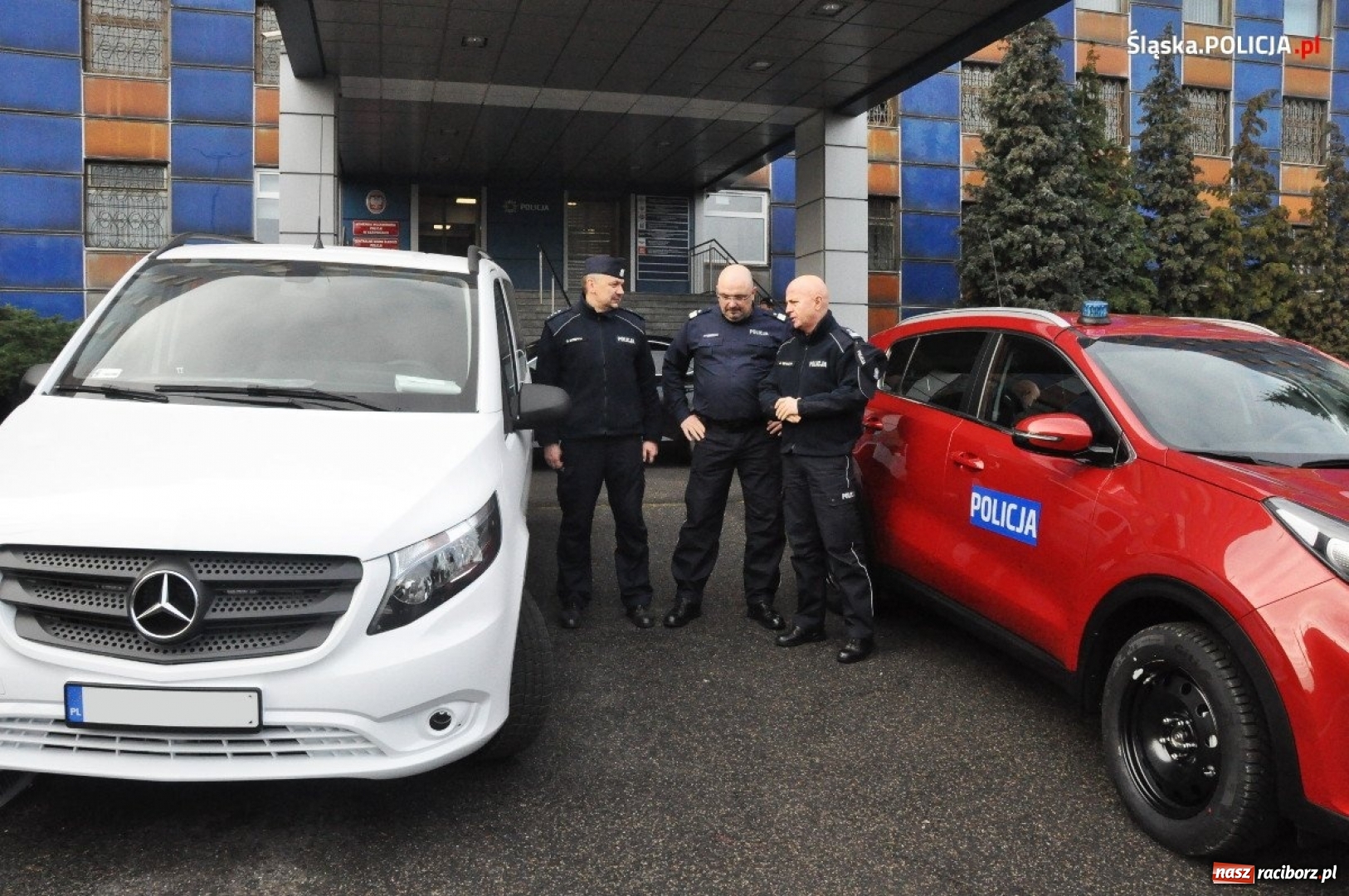 Zdjęcie w galerii na portalu naszraciborz.pl: COP24. Nowe wozy śląskiej policji i spore utrudnienia w aglomeracji wiadomości z regionu