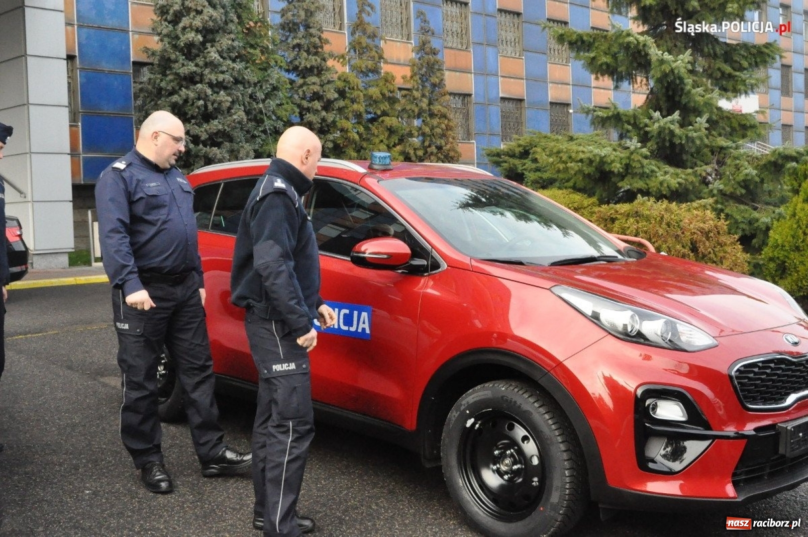 Zdjęcie w galerii na portalu naszraciborz.pl: COP24. Nowe wozy śląskiej policji i spore utrudnienia w aglomeracji wiadomości z regionu