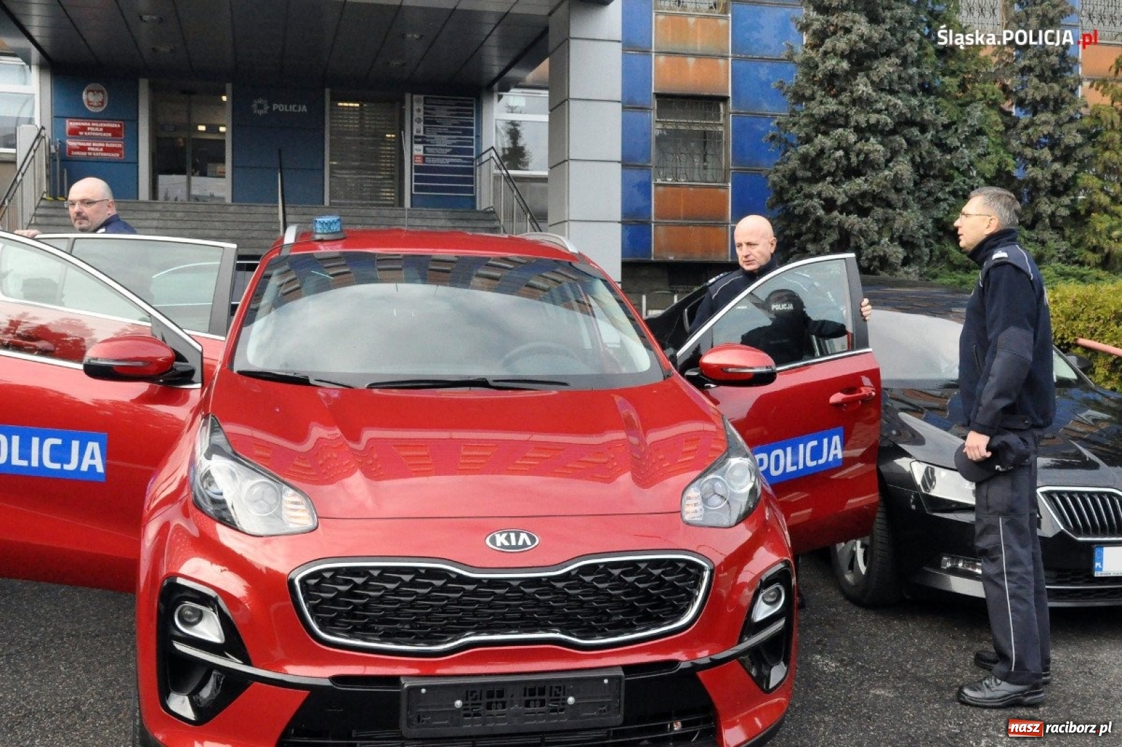 Zdjęcie w galerii na portalu naszraciborz.pl: COP24. Nowe wozy śląskiej policji i spore utrudnienia w aglomeracji wiadomości z regionu