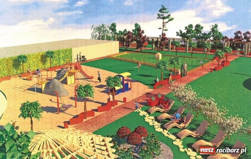 Zdjęcie w galerii na portalu naszraciborz.pl: Trwa przebudowa parku Jordanowskiego  wiadomości z regionu