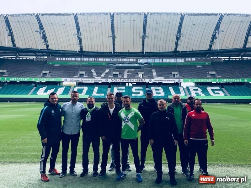 Zdjęcie w galerii na portalu naszraciborz.pl: Z Tworkowa do VfL Wolfsburg. Trener Piotr Mucha na stażu w klubie Bundesligi wiadomości z regionu