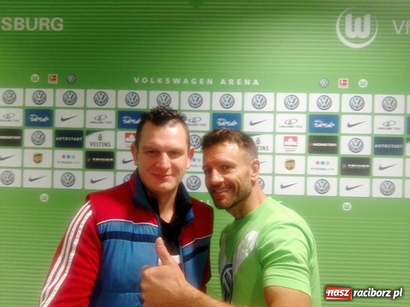 Zdjęcie w galerii na portalu naszraciborz.pl: Z Tworkowa do VfL Wolfsburg. Trener Piotr Mucha na stażu w klubie Bundesligi wiadomości z regionu
