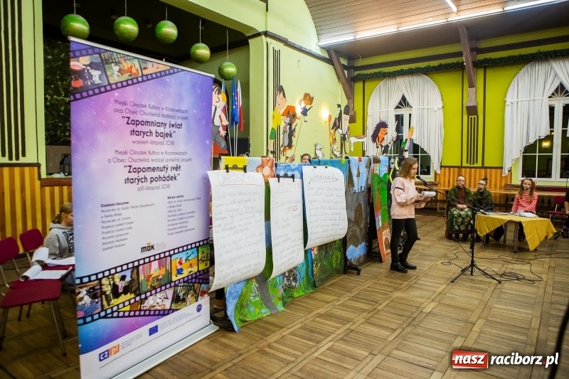 Zdjęcie w galerii na portalu naszraciborz.pl: Podsumowanie projektu Zapomniany świat starych bajek w DK Borucin wiadomości z regionu