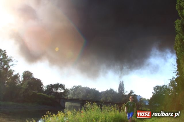 Zdjęcie w galerii na portalu naszraciborz.pl: SGL: pożar w hali grafityzacji wiadomości z regionu