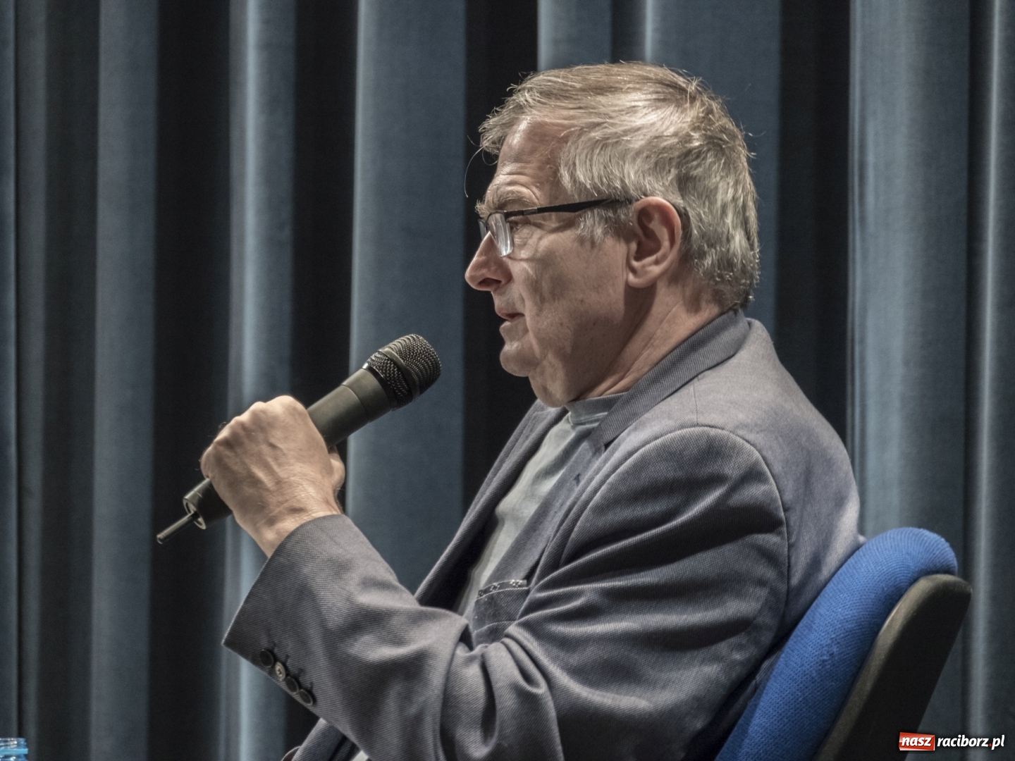 Zdjęcie w galerii na portalu naszraciborz.pl: Sól ziemi czarnej. Pokaz filmu i spotkanie z Olgierdem Łukaszewiczem w kinie Bałtyk wiadomości z regionu