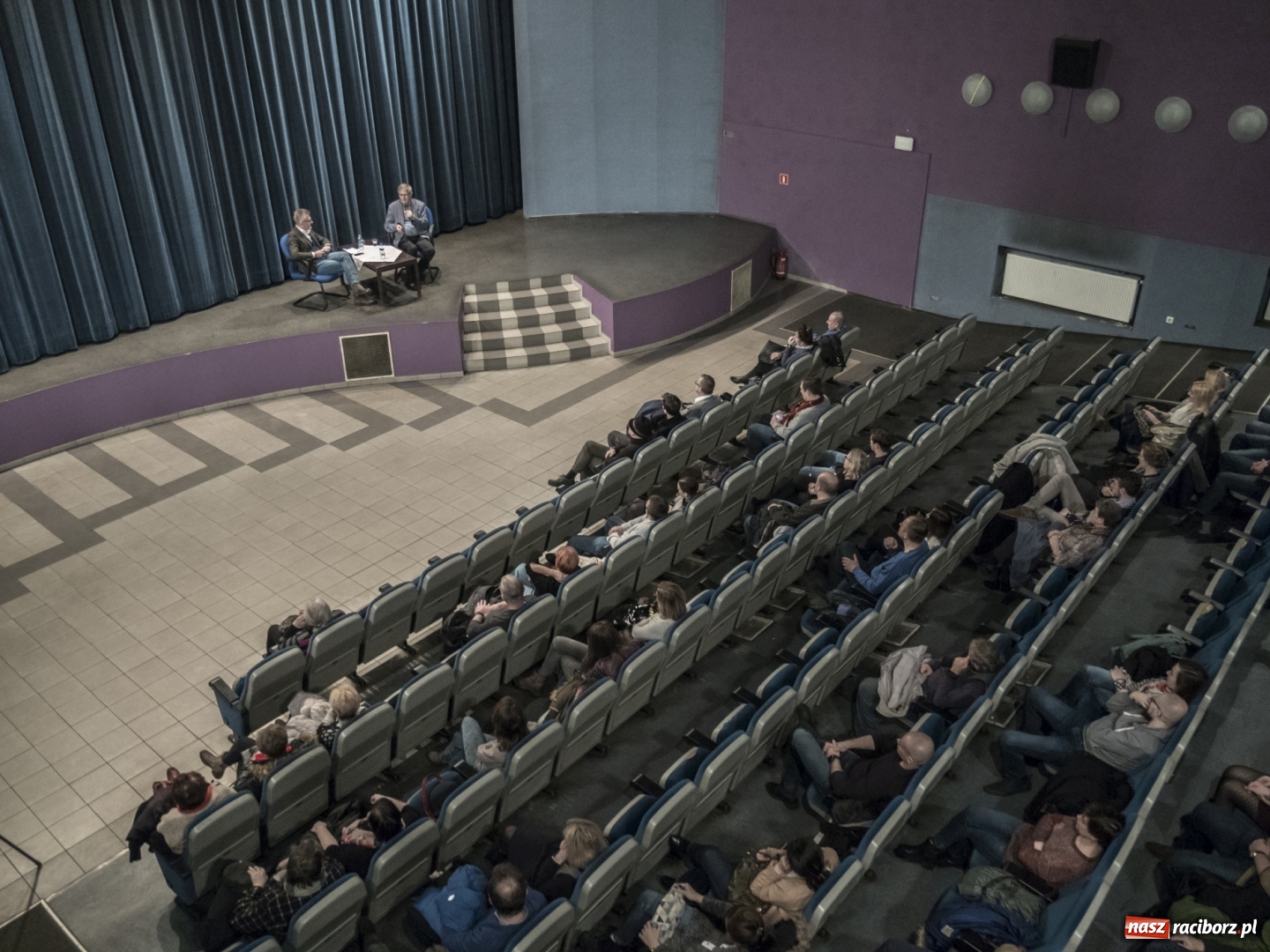 Zdjęcie w galerii na portalu naszraciborz.pl: Sól ziemi czarnej. Pokaz filmu i spotkanie z Olgierdem Łukaszewiczem w kinie Bałtyk wiadomości z regionu