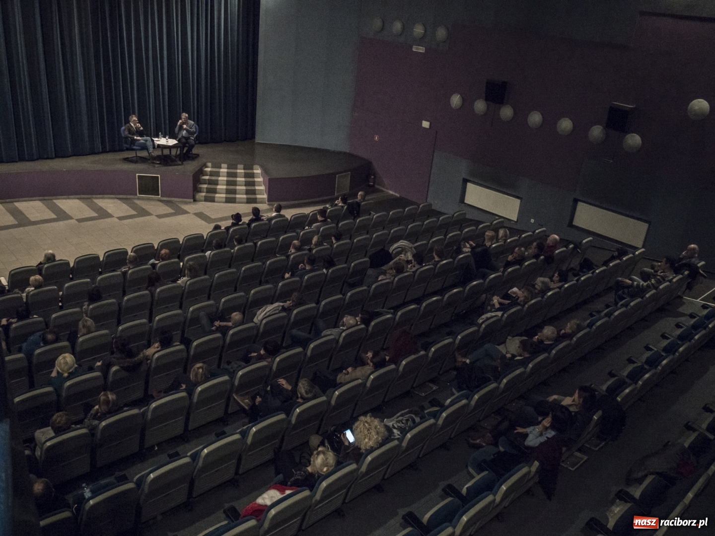 Zdjęcie w galerii na portalu naszraciborz.pl: Sól ziemi czarnej. Pokaz filmu i spotkanie z Olgierdem Łukaszewiczem w kinie Bałtyk wiadomości z regionu