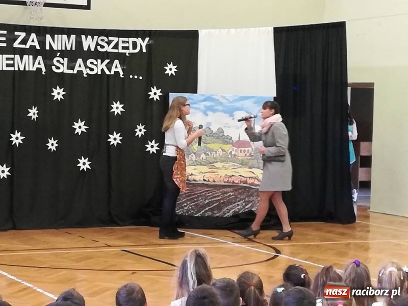 Zdjęcie w galerii na portalu naszraciborz.pl: Święto patrona w Szkole Podstawowej w Krzyżanowicach wiadomości z regionu