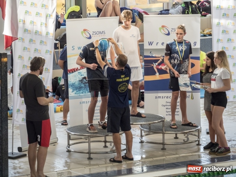 Zdjęcie w galerii na portalu naszraciborz.pl: Trwają Mistrzostwa Śląska 13-latków w pływaniu wiadomości z regionu