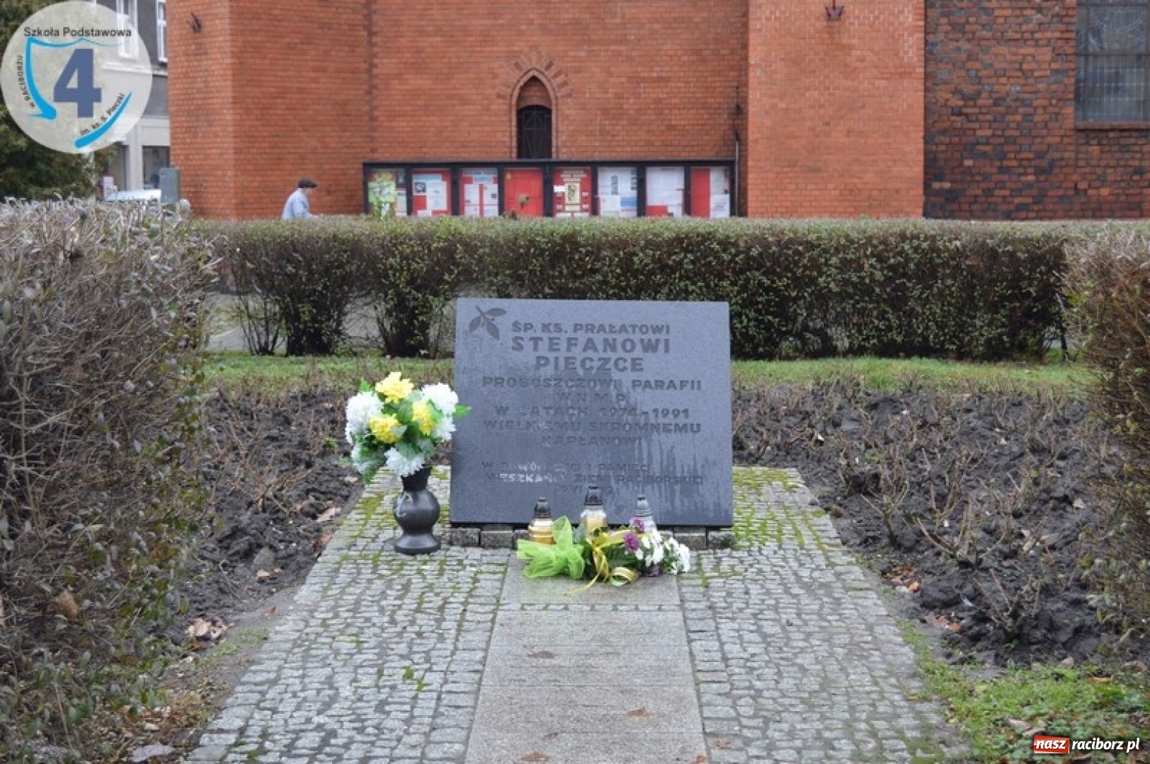 Zdjęcie w galerii na portalu naszraciborz.pl: Raciborska SP 4 obchodziła Dzień Patrona wiadomości z regionu