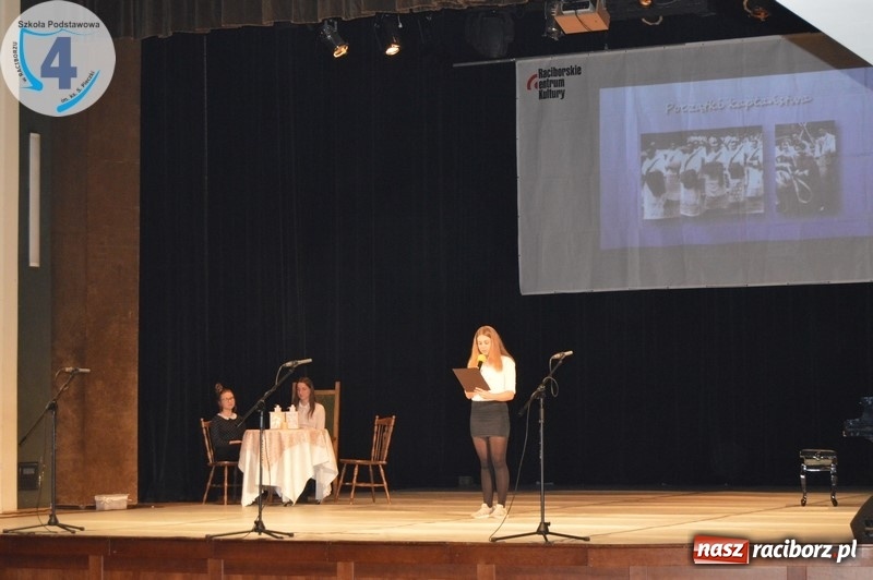 Zdjęcie w galerii na portalu naszraciborz.pl: Raciborska SP 4 obchodziła Dzień Patrona wiadomości z regionu