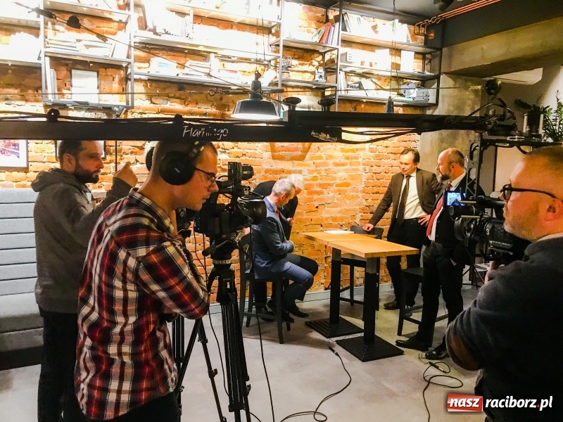 Zdjęcie w galerii na portalu naszraciborz.pl: Gość RTK. Obszerny wywiad z prezydentem Dariuszem Polowym  wiadomości z regionu