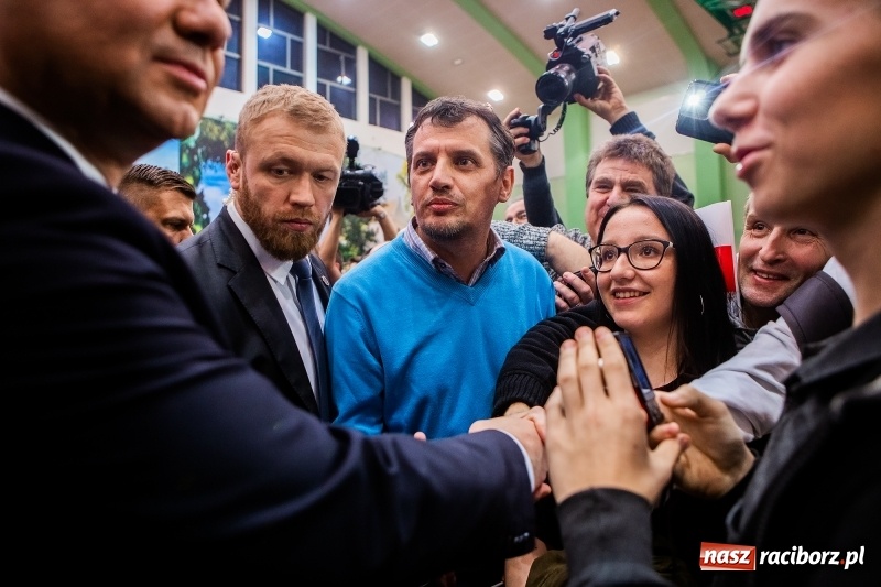 Zdjęcie w galerii na portalu naszraciborz.pl: Prezydent RP Andrzej Duda w Raciborzu. Było o Odrze, polskim ruchu narodowym i smogu  wiadomości z regionu