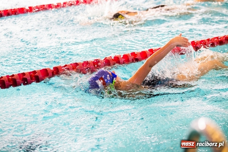 Zdjęcie w galerii na portalu naszraciborz.pl: Mikołajkowe Zawody Pływackie w ZSOMS w Raciborzu wiadomości z regionu