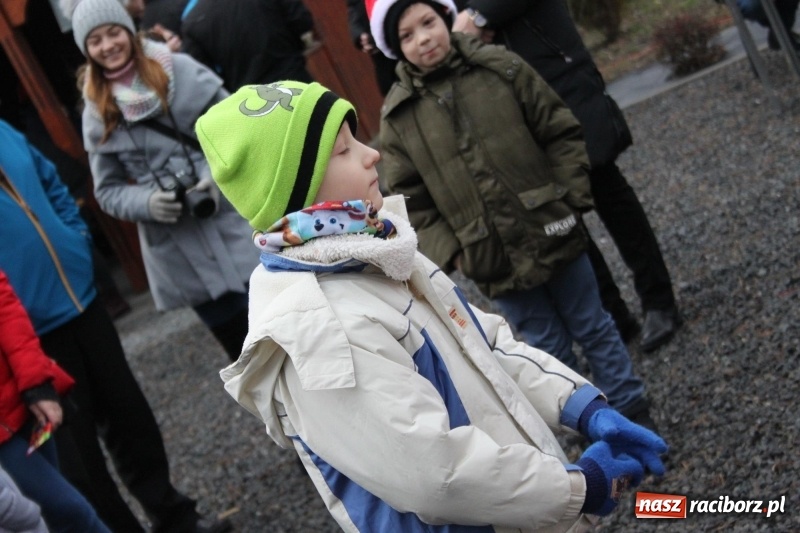 Zdjęcie w galerii na portalu naszraciborz.pl: Święty Mikołaj z obstawą, czyli rozdawanie prezentów w wojnowickich ogrodach  wiadomości z regionu