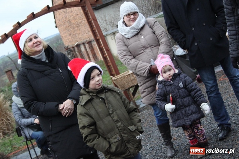 Zdjęcie w galerii na portalu naszraciborz.pl: Święty Mikołaj z obstawą, czyli rozdawanie prezentów w wojnowickich ogrodach  wiadomości z regionu