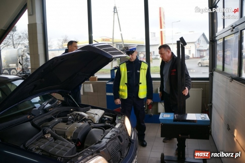 Zdjęcie w galerii na portalu naszraciborz.pl: Raciborska drogówka wzięła pod lupę oświetlenie  wiadomości z regionu
